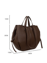 Lade das Bild in den Galerie-Viewer, Shopper Bag Tasche Top Handle Chocolate
