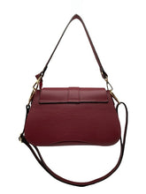 Lade das Bild in den Galerie-Viewer, Baguette Leather Bag Shoulder Bag with Straps &quot;Chiara&quot;
