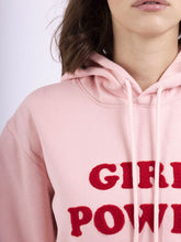 Lade das Bild in den Galerie-Viewer, Embroidered Hoodie Kapuzenpullover &quot;GIRL POWER&quot;
