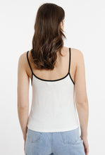 Lade das Bild in den Galerie-Viewer, Contrast Rib Top Tanktop &quot;Leila&quot;
