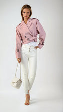Lade das Bild in den Galerie-Viewer, Short Cropped Trenchcoat Jacke Fiona
