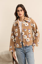 Lade das Bild in den Galerie-Viewer, 3D Flower Floral Jacket Jacke Daisies

