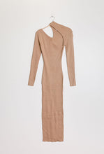 Lade das Bild in den Galerie-Viewer, Cut-out Fine Knit Long Bodycon Dress Kleid &quot;Julie&quot;
