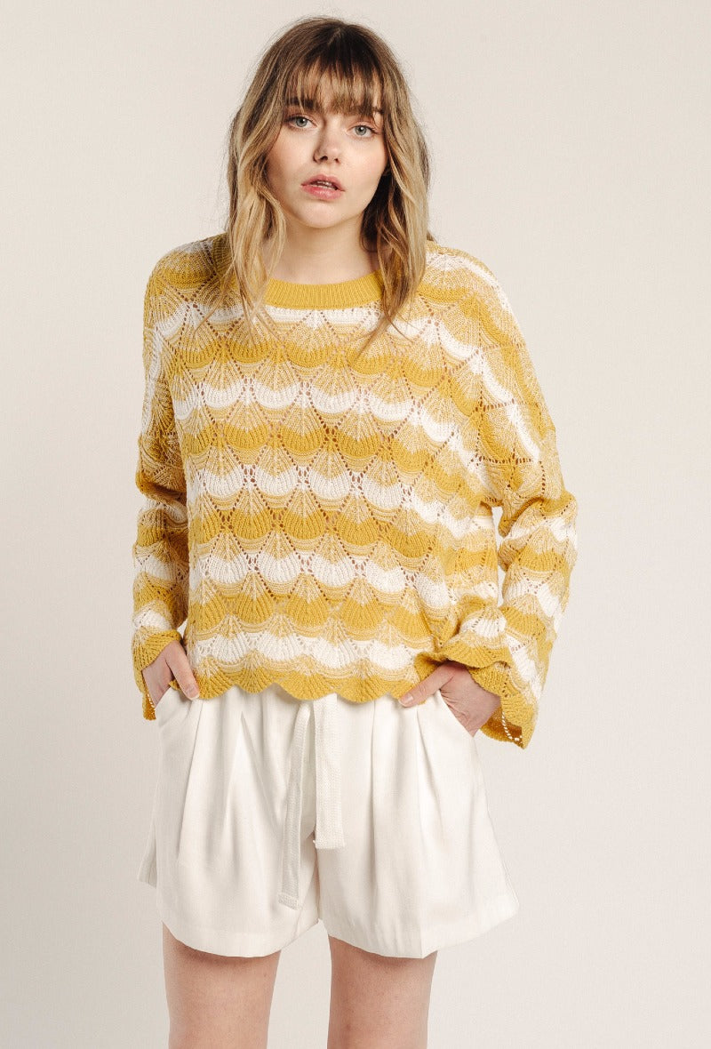 Knit Sweater Pullover 